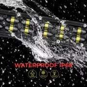 Bara LED Slim 6D-28 inch 216W – Lentile Duble, Profil Subțire