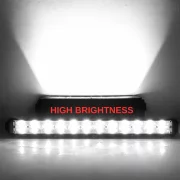 6D Slim LED fényrúd 38 hüvelyk 288W – Dupla lencsék, vékony profil