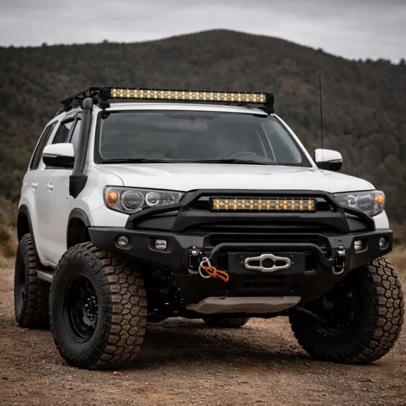 6D Slim LED fényrúd 38 hüvelyk 288W – Dupla lencsék, vékony profil