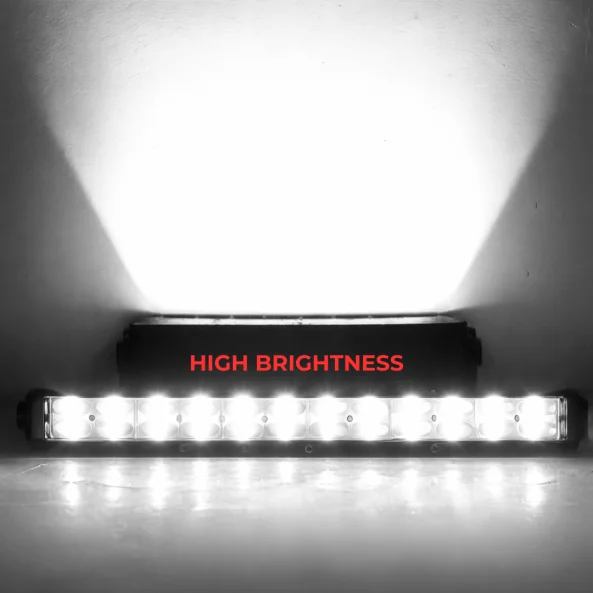 LED Slim 6D fényrúd 42 hüvelyk 324W – Dupla lencsék, vékony profil