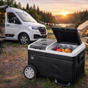 Авто хладилник с компресор и машина за лед Smart Cooler 36L, 12-24V, LCD дисплей
