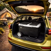 Авто хладилник с компресор и машина за лед Smart Cooler 36L, 12-24V, LCD дисплей