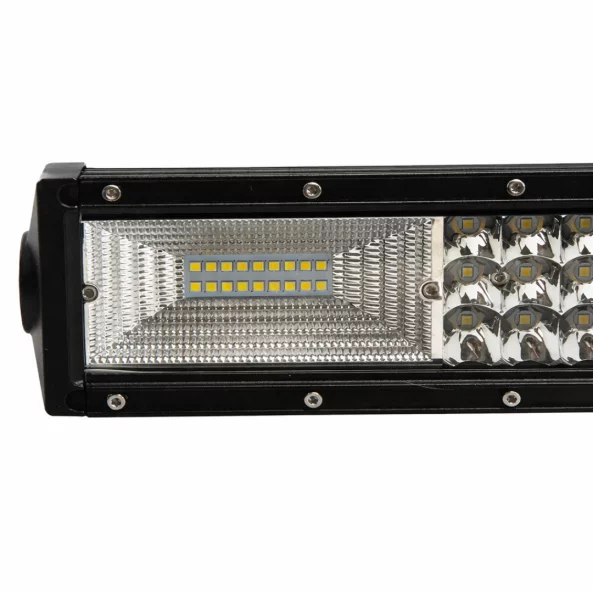 Egyenes LED fényrúd – három sor LED, Hummer stílusú dizájn, 31 hüvelyk, 405 W