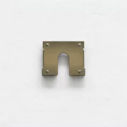 Clips impamantare din inox pentru cleme de mijloc