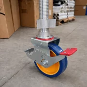 Roata schela din aluminiu cu frana 8 inch