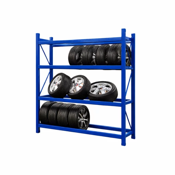 Raft profesional pentru depozitare anvelope H2500XL2000Xl600,800kg ,albastru- PRODUS RESIGILAT!