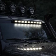 17,5 hüvelykes Off-Road LED fényrúd – többféle világítási mód