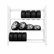 Raft profesional pentru depozitare anvelope H2000XL2000Xl600,800kg,alb - PRODUS RESIGILAT!
