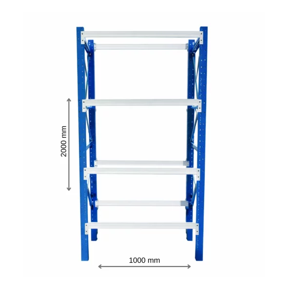Raft profesional pentru depozitare anvelope H2000XL1000Xl600,800kg - PRODUS RESIGILAT!