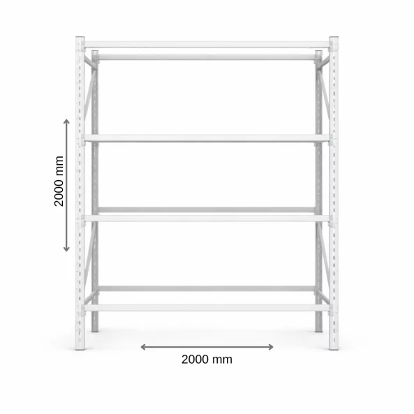 Raft profesional pentru depozitare anvelope H2500XL2000Xl600,800kg - PRODUS RESIGILAT!
