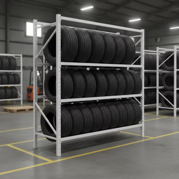 Raft profesional pentru depozitare anvelope H2500XL2000Xl600,800kg - PRODUS RESIGILAT!