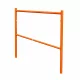Picior protectie margine pentru modul superior schela-portocaliu