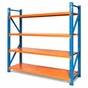 Estantería profesional para almacenamiento L2000xl600xH2000, 1200 kg - ¡PRODUCTO REPARADO!