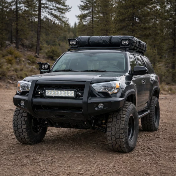 Автомобилна LED лента 7 инча 60W – два реда LED диоди