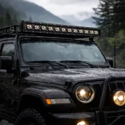 Автомобилна LED светлинна греда 8D, леща тип прожектор, 27 инча 120W