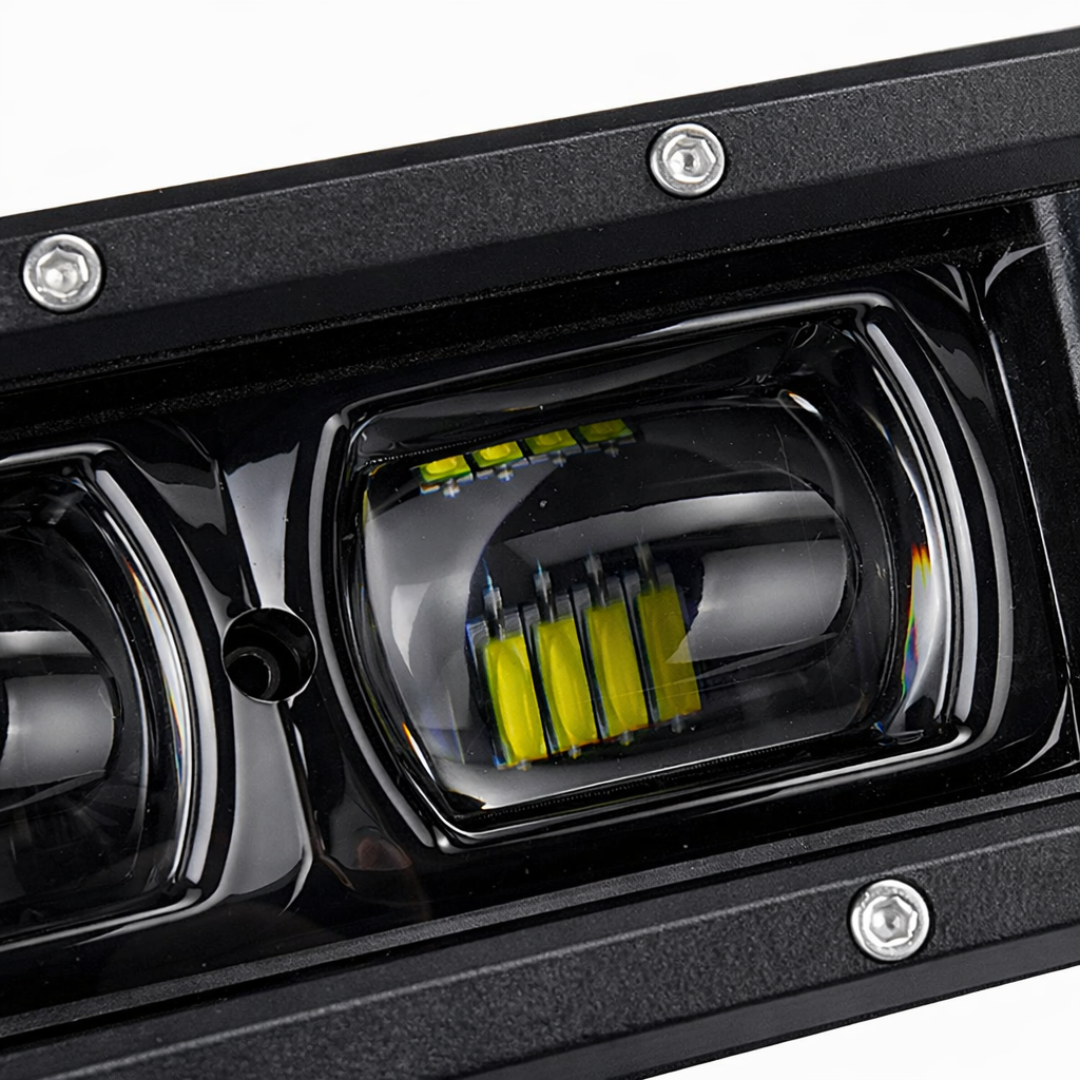 Bară LED Auto 8D, Lentilă Tip Proiector 8 inch 30W - SmartHeater.ro