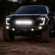 Автомобилна LED лента 13 инча, 120W – два реда LED диоди