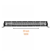 Автомобилна LED светлинна греда 20 инча 180W – два реда LED