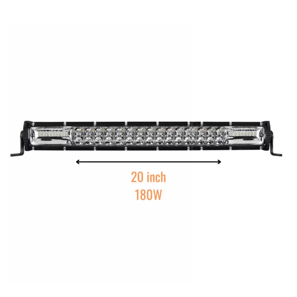 Автомобилна LED светлинна греда 20 инча 180W – два реда LED