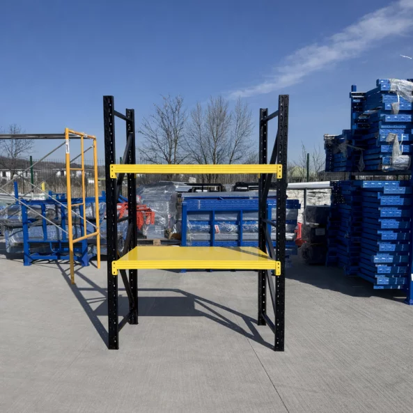 Estantería profesional de almacenamiento L1070 × 600 × H2000, capacidad de carga 400 kg