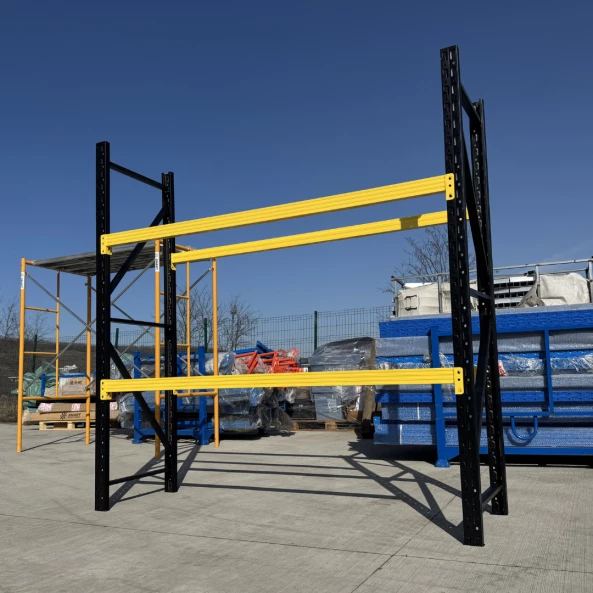 Raft profesional de depozitare L1070xl600xH2000 , 400 kg-fără polițe