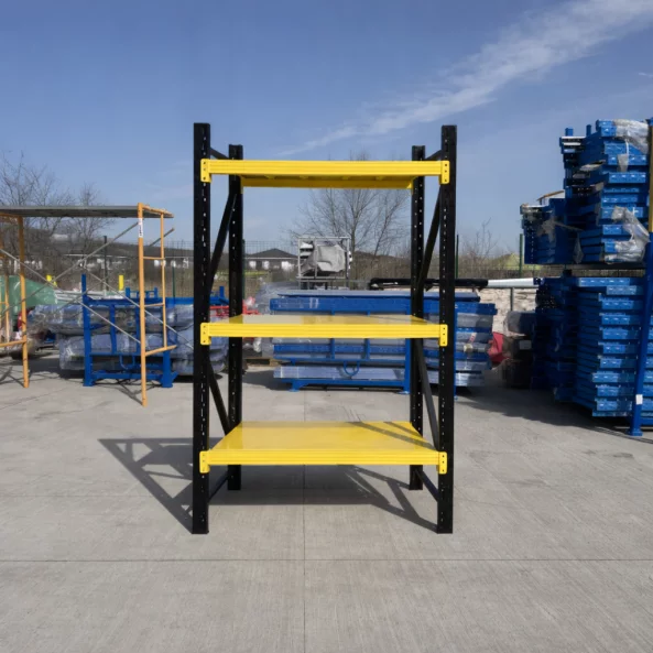 Estantería profesional de almacenamiento L1070 × 600 × H2000, capacidad de carga 600 kg