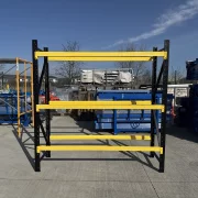 Професионален складов стелаж L2000 x Ш600 x В2000, 600 кг – без рафтове