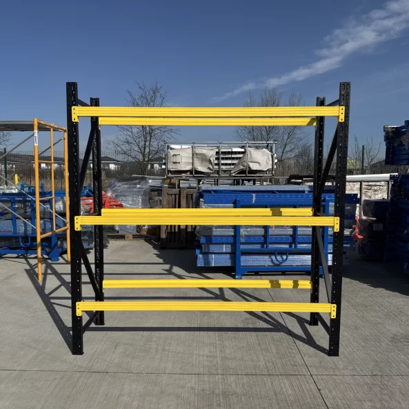 Професионален складов стелаж L2000 x Ш600 x В2000, 600 кг – без рафтове