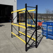 Професионален складов стелаж L2000 x Ш600 x В2000, 600 кг – без рафтове