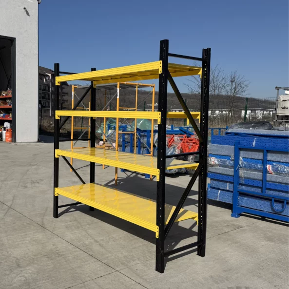 Estantería profesional para almacenaje L2000x600xH2000, 800 kg