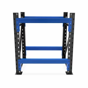 Индустриална работна маса L1000 × Ш600 × В1000 – 1000 кг/ниво – Синя – без шперплат