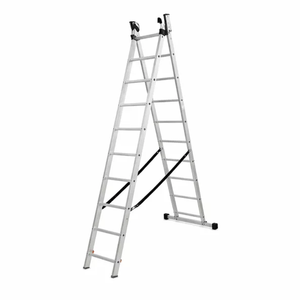 Scară extensibilă 2x14 trepte-PRODUS RESIGILAT!