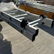 Scară extensibilă 2x14 trepte-PRODUS RESIGILAT!