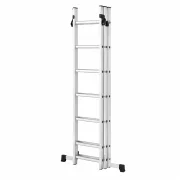 Scara profesionala din aluminiu,3 tronsoane 3 x 7 trepte-PRODUS RESIGILAT!