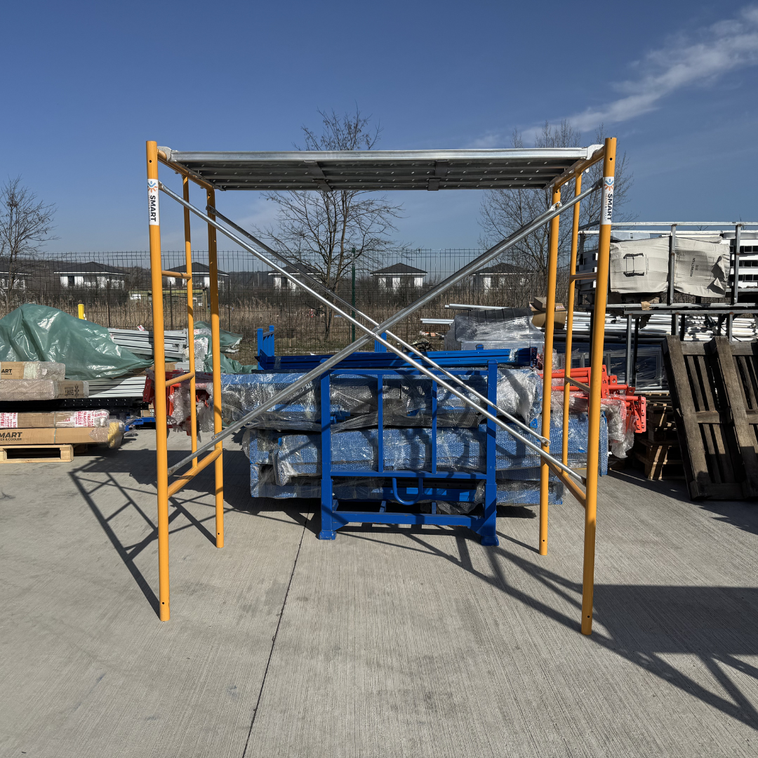 Schela circulabila din otel H2000*L1800*W900 mm cu 2 seturi de ...