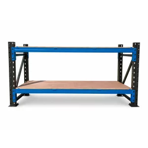 Masa de lucru industriala cu placaj L2000 x D600 x H1000 -1000kg/nivel