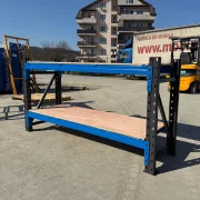 Ipari munkapad rétegelt lemezből H2000 x M600 x M1000 - 1000kg/szint SZÜRKE ÉS KÉK