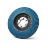 Disc abraziv lamelar conic T29, granulație P80, 115x22.23 mm, pentru șlefuire și polizare metal