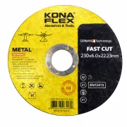 Disc Taiere Inox si Metal T27, 230mm x 6.0mm x 22.23mm – disc concav