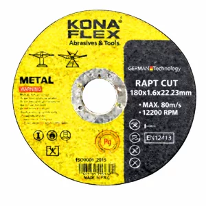 Disc Taiere Inox si Metal T41, 180mm x 1.6mm x 22.23mm– disc plat