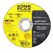 Disc Taiere Inox si Metal T41,180mm x 2.0mm x 22.23mm – disc plat