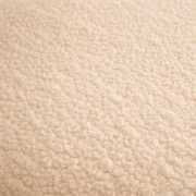 Fotoliu Modern Boucle Bej – Design Elegant cu Spatar Curbat