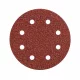 Disc abraziv Velcro 125 mm, 8 găuri, granulație G180, pentru șlefuire lemn și metal