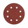 Disc abraziv Velcro 125 mm, 8 găuri, granulație G320, pentru șlefuire lemn și metal