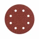 Disc abraziv Velcro 125 mm, 8 găuri, granulație G320, pentru șlefuire lemn și metal