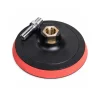 Disc Suport 125 mm din plastic – cu Tijă, strat EVA 3 mm
