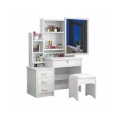 SET CRYSTAL - Măsuță de machiaj cu oglindă PRODUS RESIGILAT