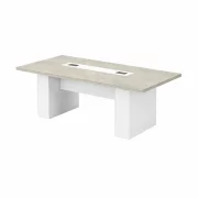 Set Birou Directorial 1800*800*750 cu dulap lateral mobil si Masa de Conferinta 2000x1000x750 mm