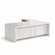 Set Birou Directorial 1800*800*750 cu dulap lateral mobil si Masa de Conferinta 2000x1000x750 mm