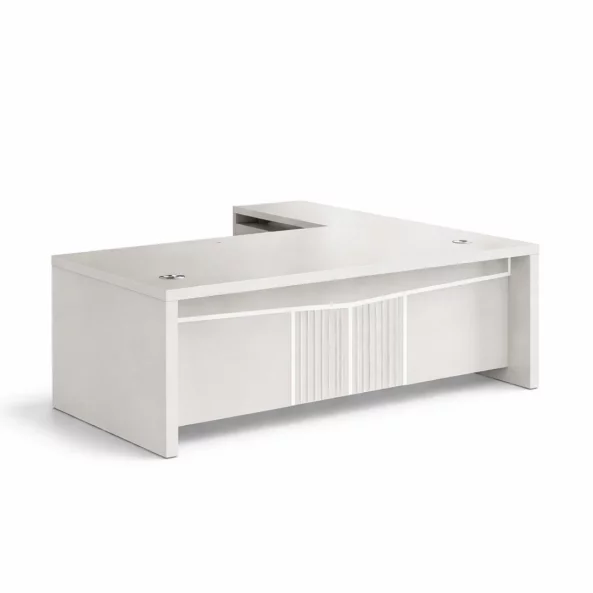 Set Birou Directorial 1800*800*750 cu dulap lateral mobil si Masa de Conferinta 2000x1000x750 mm